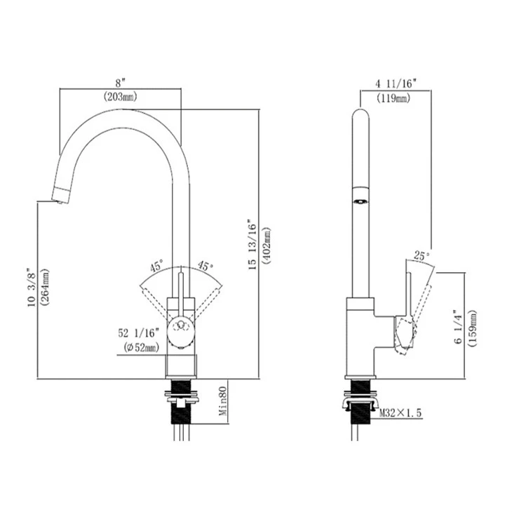 3 in 1 instant boiling water tap